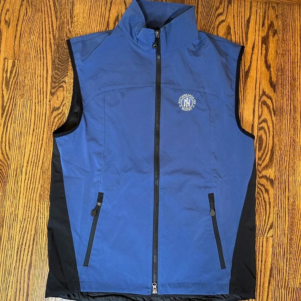 Blue Vest from North End Sz M